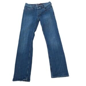 MATIX Men 28 gripper slim fit skrilla stretch denim blue jeans Skater Grunge